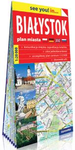 Opakowanie Białystok papierowy plan miasta 1:20 000