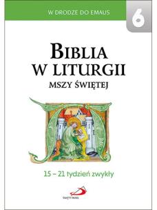 Okładka książki Biblia w liturgii Mszy Świętej