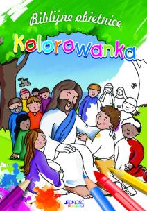 Okładka książki Biblijne obietnice Kolorowanka