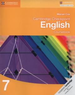Okładka książki Cambridge Checkpoint English Coursebook 7