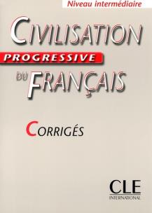 Okładka książki Civilisation progressive du français Niveau intermédiaire Corrigés
