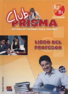 Okładka książki Club Prisma A2/B1 Libro del profesor + CD