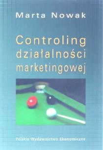 Okładka książki CONTROLLING DZIAŁALNOŚCI MARKETINGOWEJ