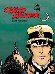 Corto Maltese T.7 Baśń wenecka. Autor: Pratt Hugo. Multiszop.pl Okładka książki Corto Maltese T.7 Baśń wenecka