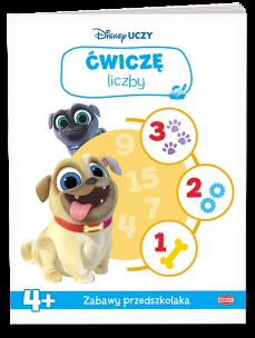 Okładka książki Disney Uczy. Ćwiczę liczby