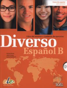 Okładka książki Diverso Espanol B Libro del alumno + Cuaderno de ejercicios + CD