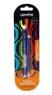 Opakowanie Długopis wymazywalny niebieski CORETTO