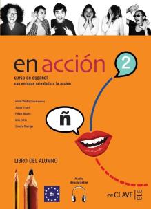 Okładka książki En accion 2 Libro del alumno + CD