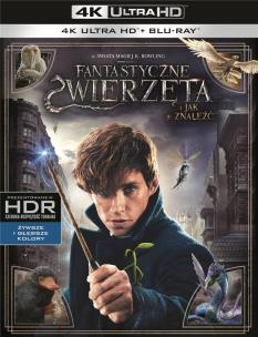 Okładka książki Fantastyczne zwierzęta i jak je.. (2 Blu-ray) 4K