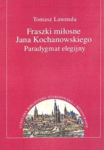 Okładka książki Fraszki miłosne Jana Kochanowskiego