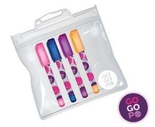 Opakowanie GoGoPo - Mini żelowe długopisy 4 kolory