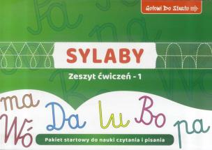 Okładka książki Gotowi do startu. Sylaby. Zeszyt ćwiczeń 1