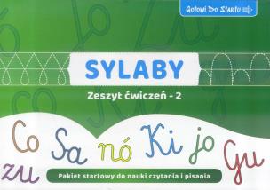 Okładka książki Gotowi do startu. Sylaby. Zeszyt ćwiczeń 2