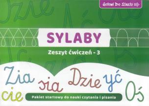 Okładka książki Gotowi do startu. Sylaby. Zeszyt ćwiczeń 3