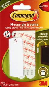 Opakowanie Haczyki do ramek z uchwytem Command