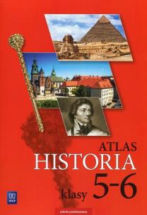 Okładka książki Historia 5-6 Atlas