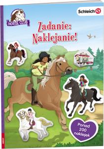Okładka książki Horse Club Zadanie Naklejanie/