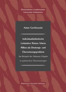 Okładka książki Individualästhetische Leitmotive Rainer Maria Rilke als Deutungs- und Übersetzungsproblem