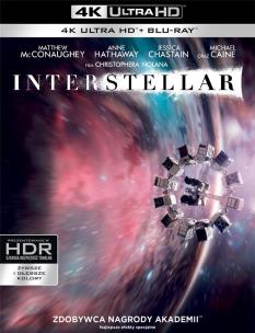 Okładka książki Interstellar (3 Blu-ray) 4K