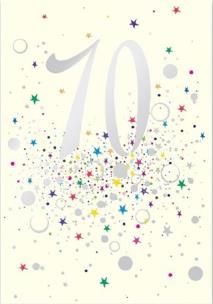 Opakowanie Karnet B6 z kopertą Urodziny 70