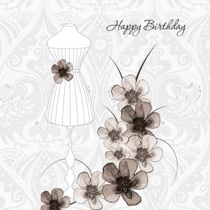 Opakowanie Karnet Swarovski kwadrat CL0112