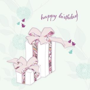 Opakowanie Karnet Swarovski kwadrat CL0506 Urodziny prezenty