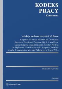 Okładka książki Kodeks pracy Komentarz