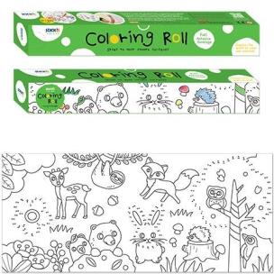 Opakowanie Kolorowanka samoprzylepna w rolce Zwierzęta