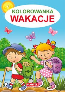 Okładka książki Kolorowanka Wakacje