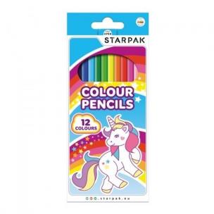 Opakowanie Kredki ołówkowe Unicorn 12 kolorów