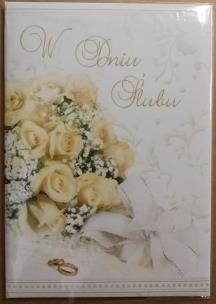 Opakowanie Książeczka brokat A5 Ślub 013