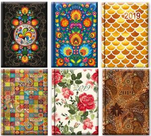 Opakowanie Książkowy Dzienny 2019 B6 - MIX Soft 41DS