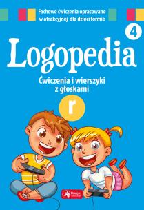 Okładka książki Logopedia. Ćwiczenia i wierszyki z głoską 'r'