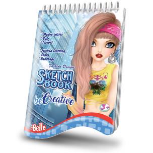 Okładka książki Malowanka kreatywna modna odzież, buty, torebki. Belle