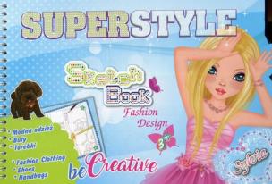 Okładka książki Malowanka kreatywna. Modna odzież, buty, torebki. Sylvia