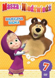 Okładka książki Masza i Niedźwiedź cz.7 Bajeczna bajka DVD