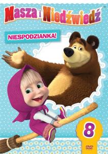 Okładka książki Masza i Niedźwiedź cz.8 Niespodzianka! DVD