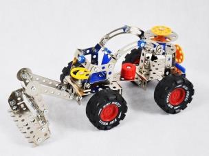 Opakowanie Metalowe klocki konstrukcyjne Koparka