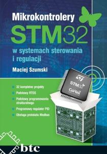 Okładka książki Mikrokontrolery STM32 w systemach sterowania i regulacji