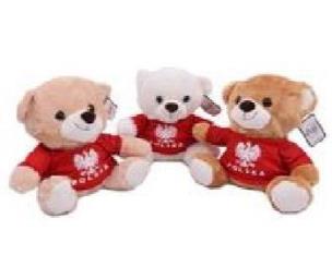 Opakowanie Miś Polska 21cm różne rodzaje