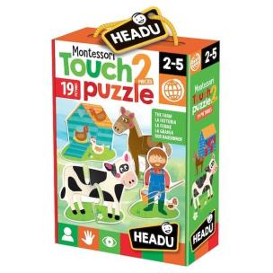 Opakowanie Montessori Pierwsze Puzzle Farma HEADU