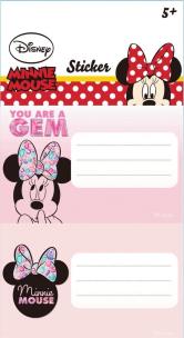 Opakowanie Naklejki na zeszyt Minnie