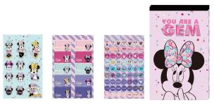 Opakowanie Naklejki w zeszycie 200 sztuk Minnie