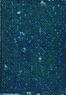 Opakowanie Notatnik cekinowy niebieski