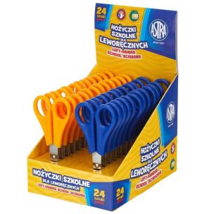 Opakowanie Nożyczki szkolne dla leworęcznych (24szt) ASTRA