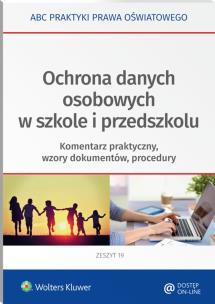 Okładka książki Ochrona danych osobowych w szkole i przedszkolu