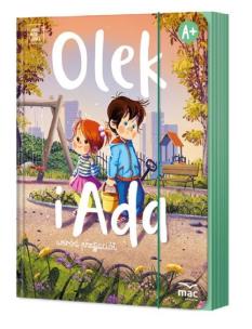 Okładka książki Olek i Ada. Czterolatek. Poziom A+. Pakiet MAC