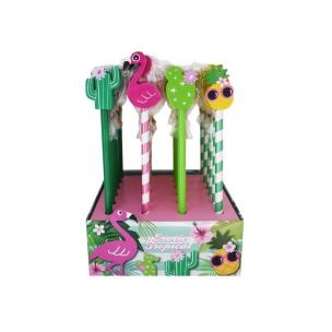 Opakowanie Ołówek z gumką Kaktus Flaming Ananas (24szt)
