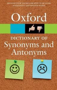 Okładka książki Oxford Dictionary of Synonyms and Antonyms