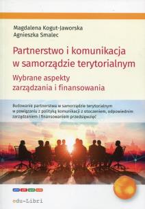 Okładka książki Partnerstwo i komunikacja w samorządzie terytorialnym